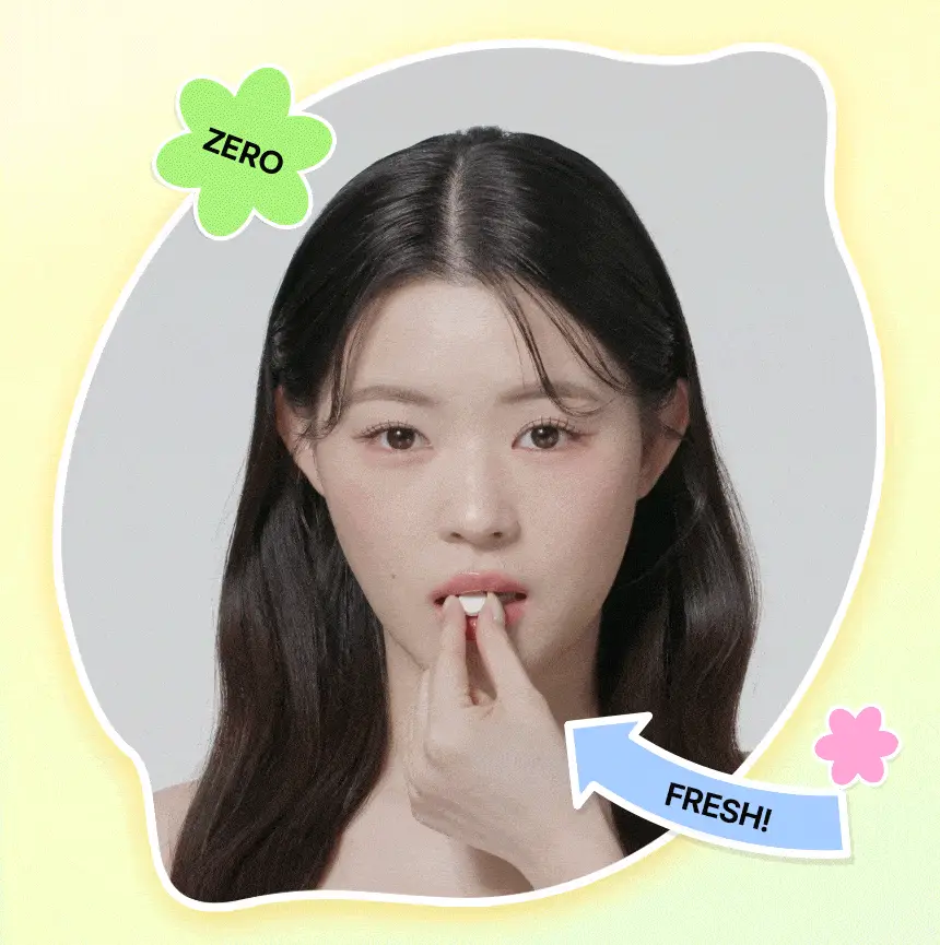 [불소 포함] 노도르 고체가글 30정 5종 택1 (NEW-스트롱민트/딸기/피치/레몬/오리지널) 상세페이지 16